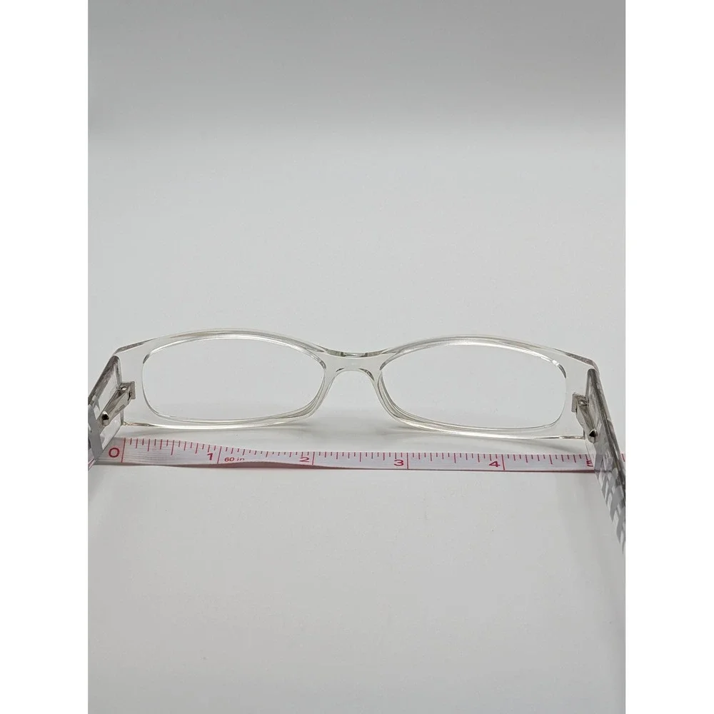 Michael Kors MK612 971 Eyeglass Frames Clear Crystal Zebra Print Rectangle